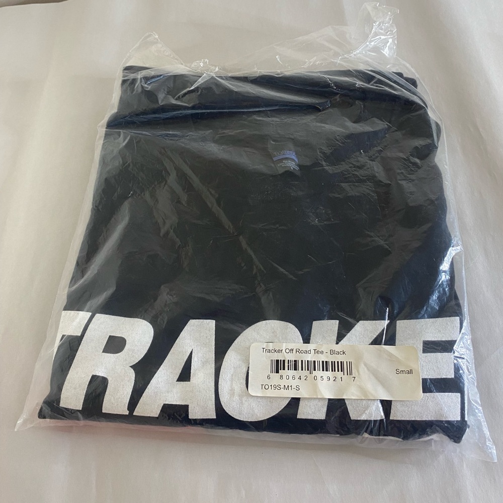 Tracker off road NEW Tee shirt size small black NWT , ATV side by side vehicle